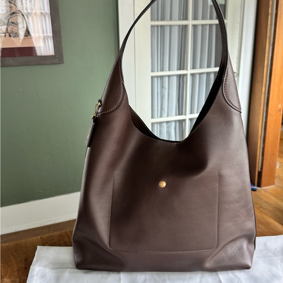 Coach Dark Brown Brooklyn 39 Shoulder Bag - Picture 2 of 8